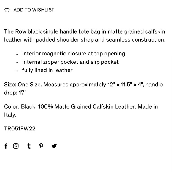 The Row Jules Bag - Picture 4 of 14